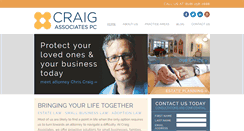 Desktop Screenshot of chriscraiglaw.com